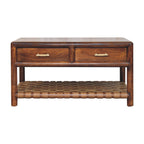 Console Table with 4 drawers - Regency Woven