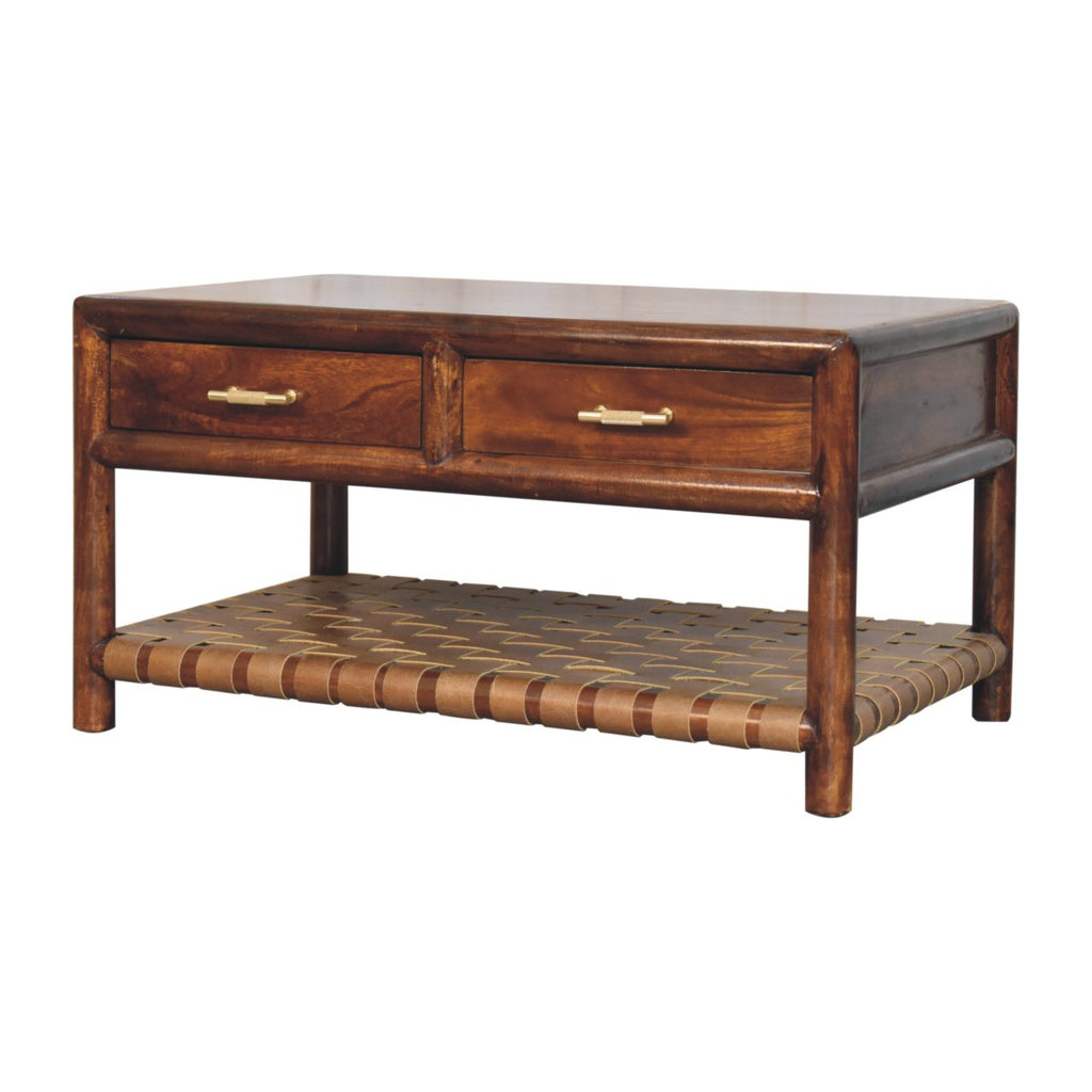 Console Table with 4 drawers - Regency Woven