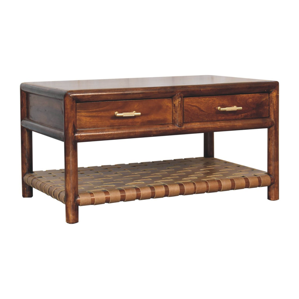 Console Table with 4 drawers - Regency Woven