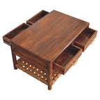 Console Table with 4 drawers - Regency Woven