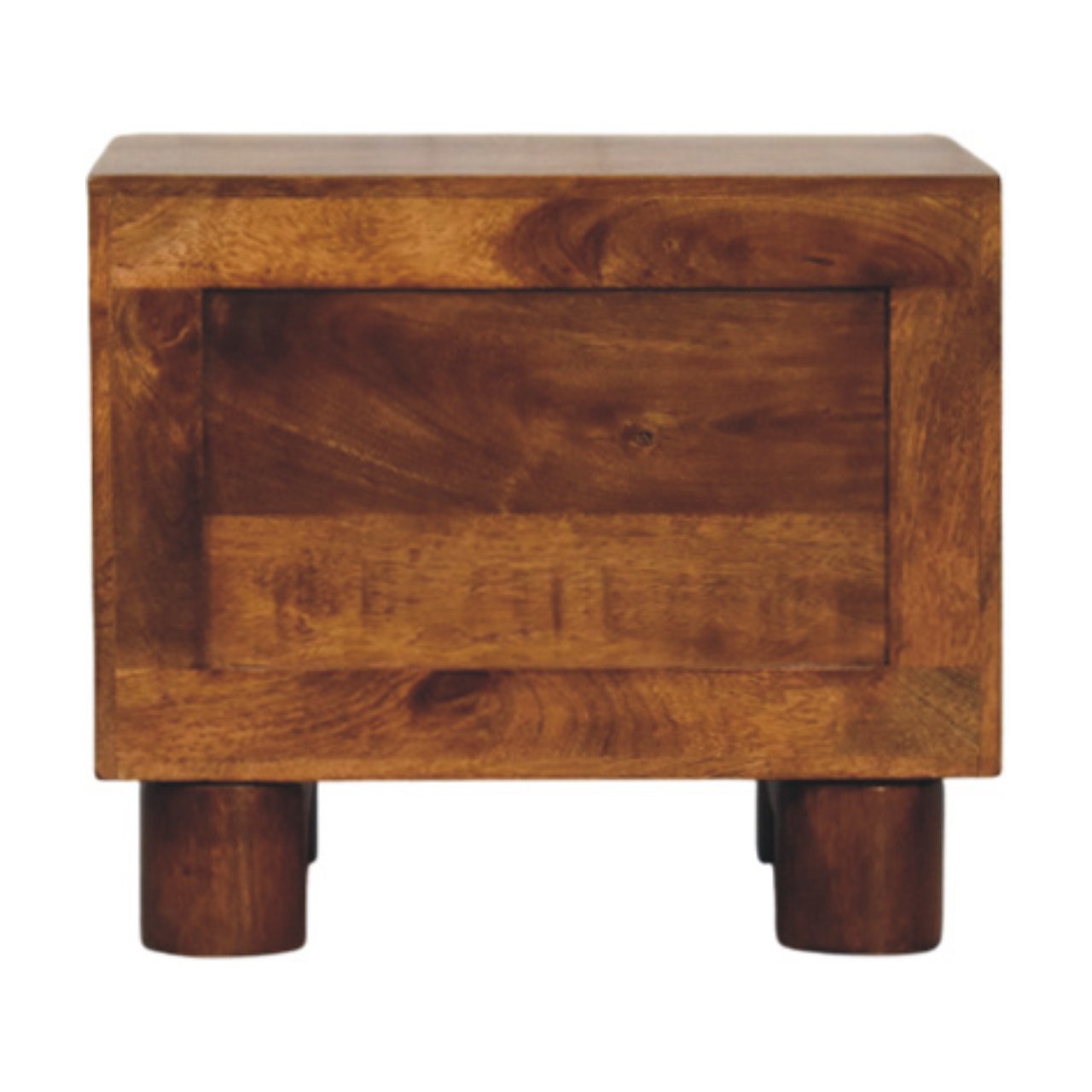 2 Drawer Chestnut bedside - Tula