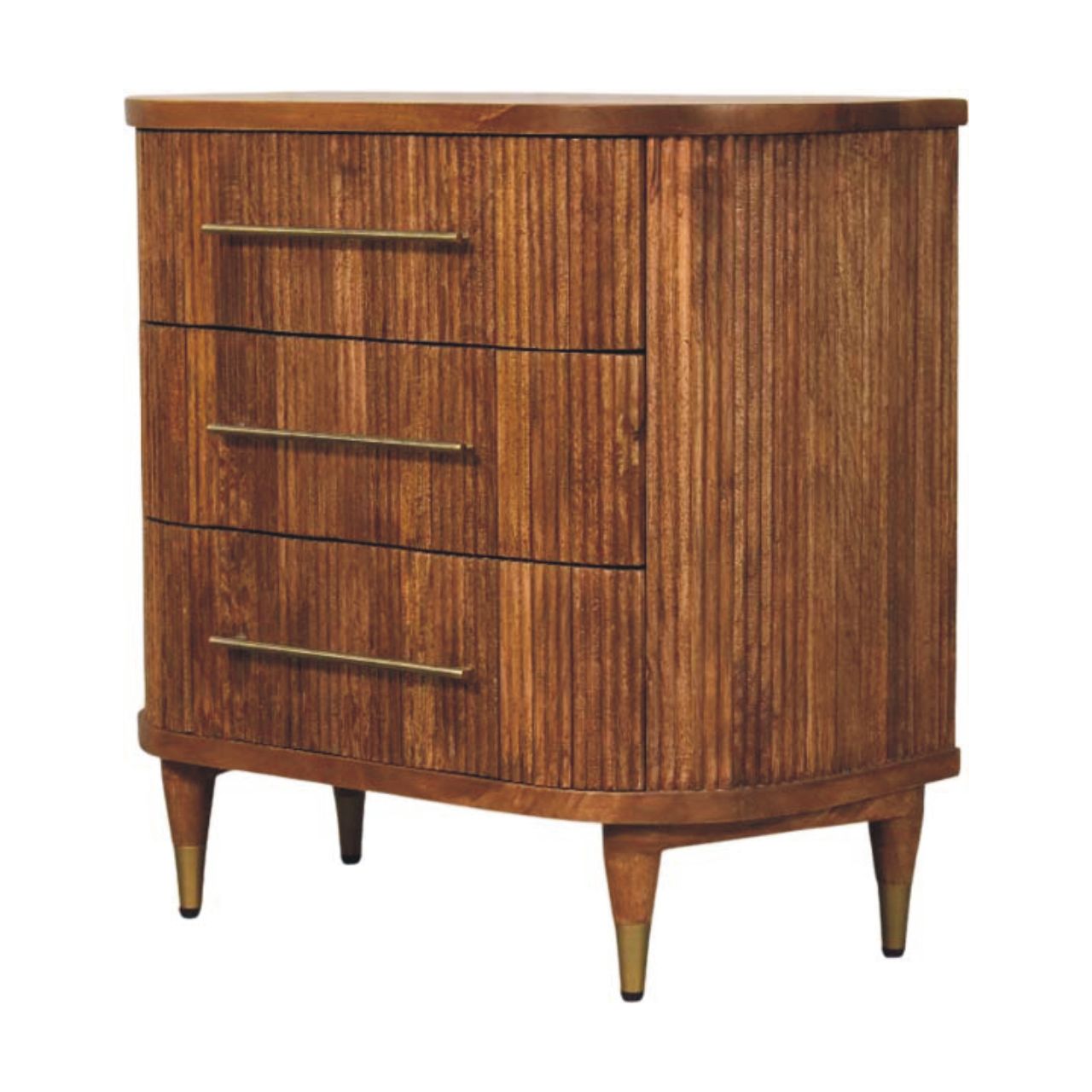 3-Drawer Chest - Emerson Ribbed