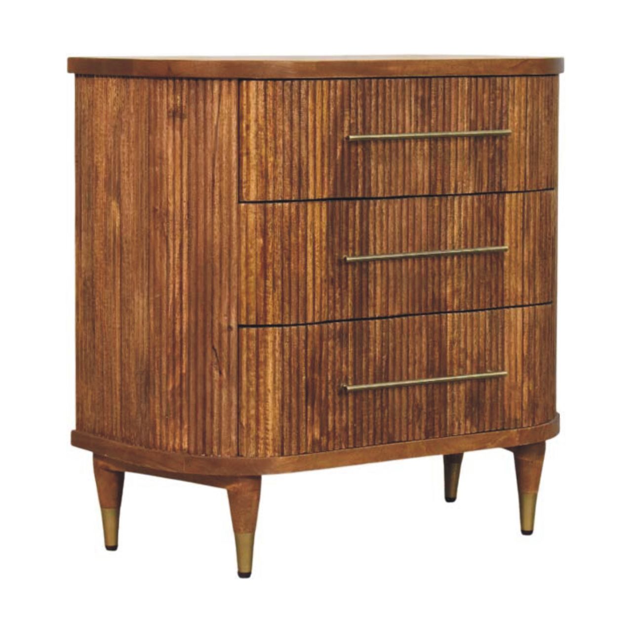 3-Drawer Chest - Emerson Ribbed