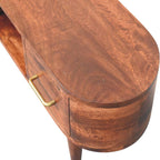 Media Unit - Two Drawer Open Slot