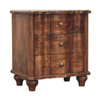 3 Drawer Bedside - Valencia