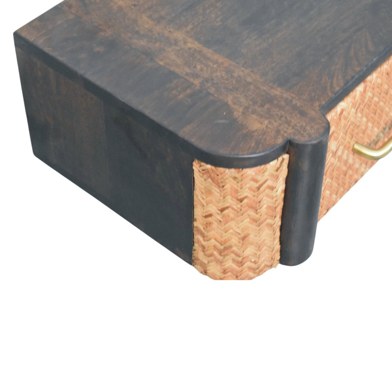 Wall-Mounted Drawer - Rattan Curve