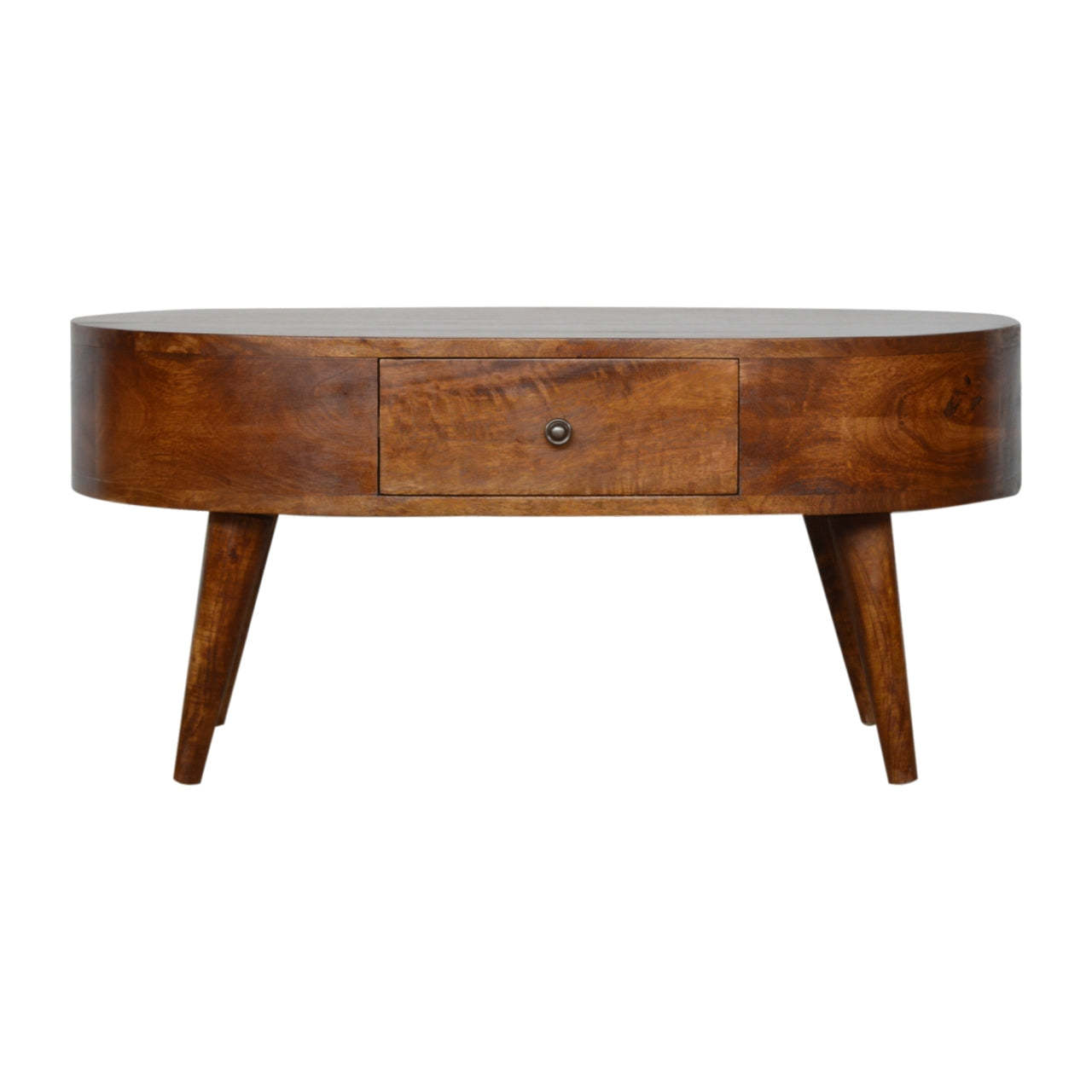 Chestnut Coffee Table Rounded