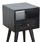 Ash Black Bedside Mini