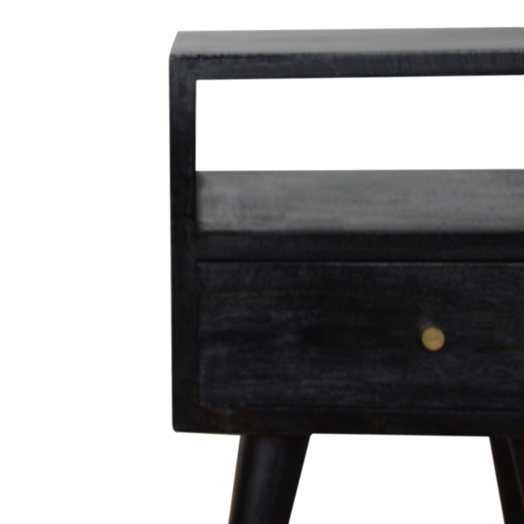Ash Black Bedside Mini