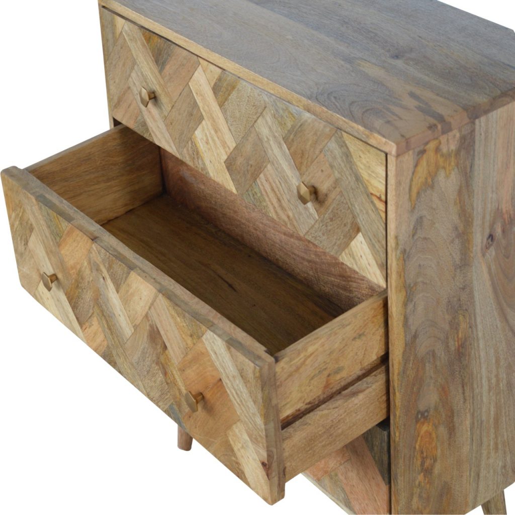 Chest of Drawers - Zig-Zag Patchwork