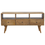 TV Unit with 3 Drawers - Nordic Style