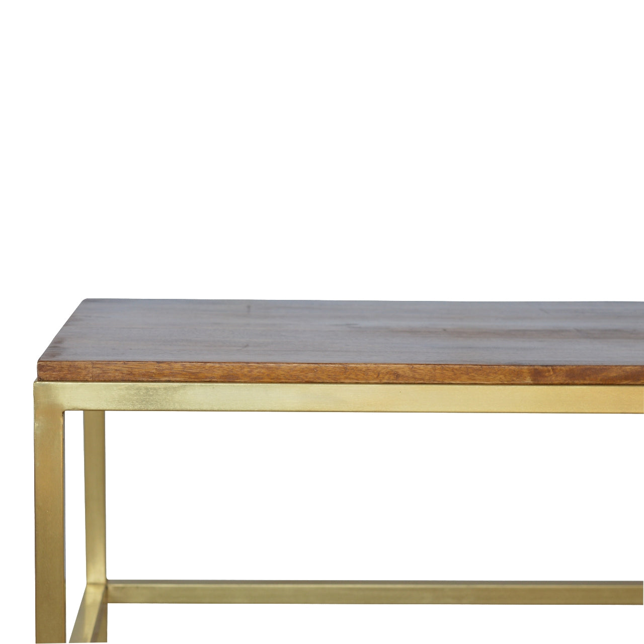 Coffee Table Rectangle Gold