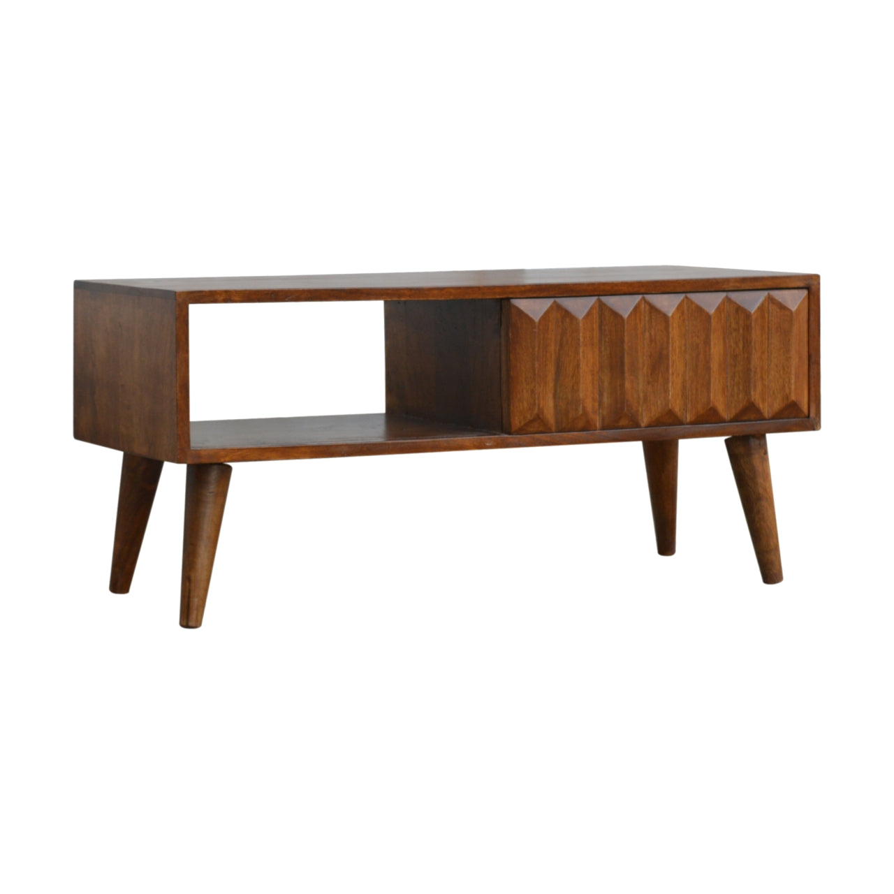 Chestnut Media Unit - Prism Sliding