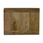 Oak-ish Bedside 2 Drawer Floating