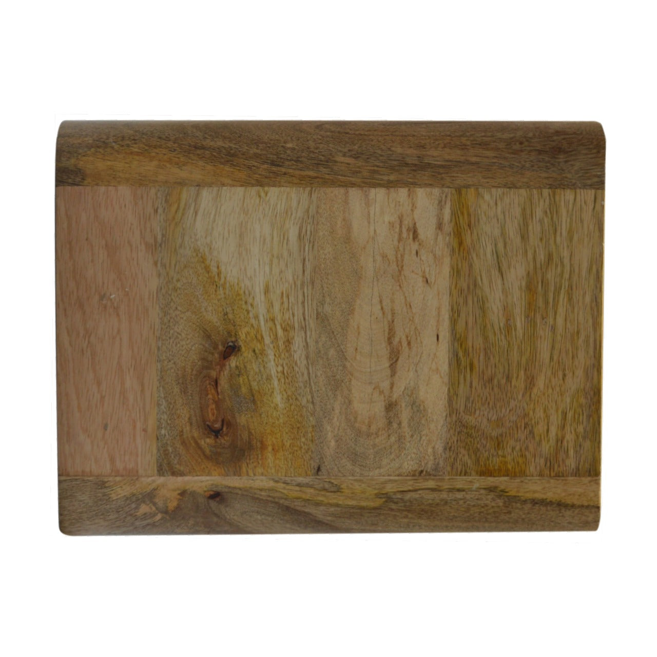 Oak-ish Bedside 2 Drawer Floating