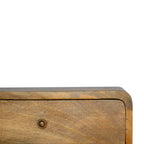 Floating Bedside Curve Open Slot