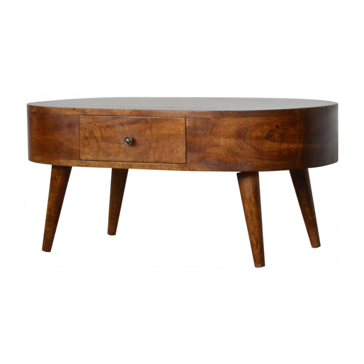 Chestnut Coffee Table Rounded