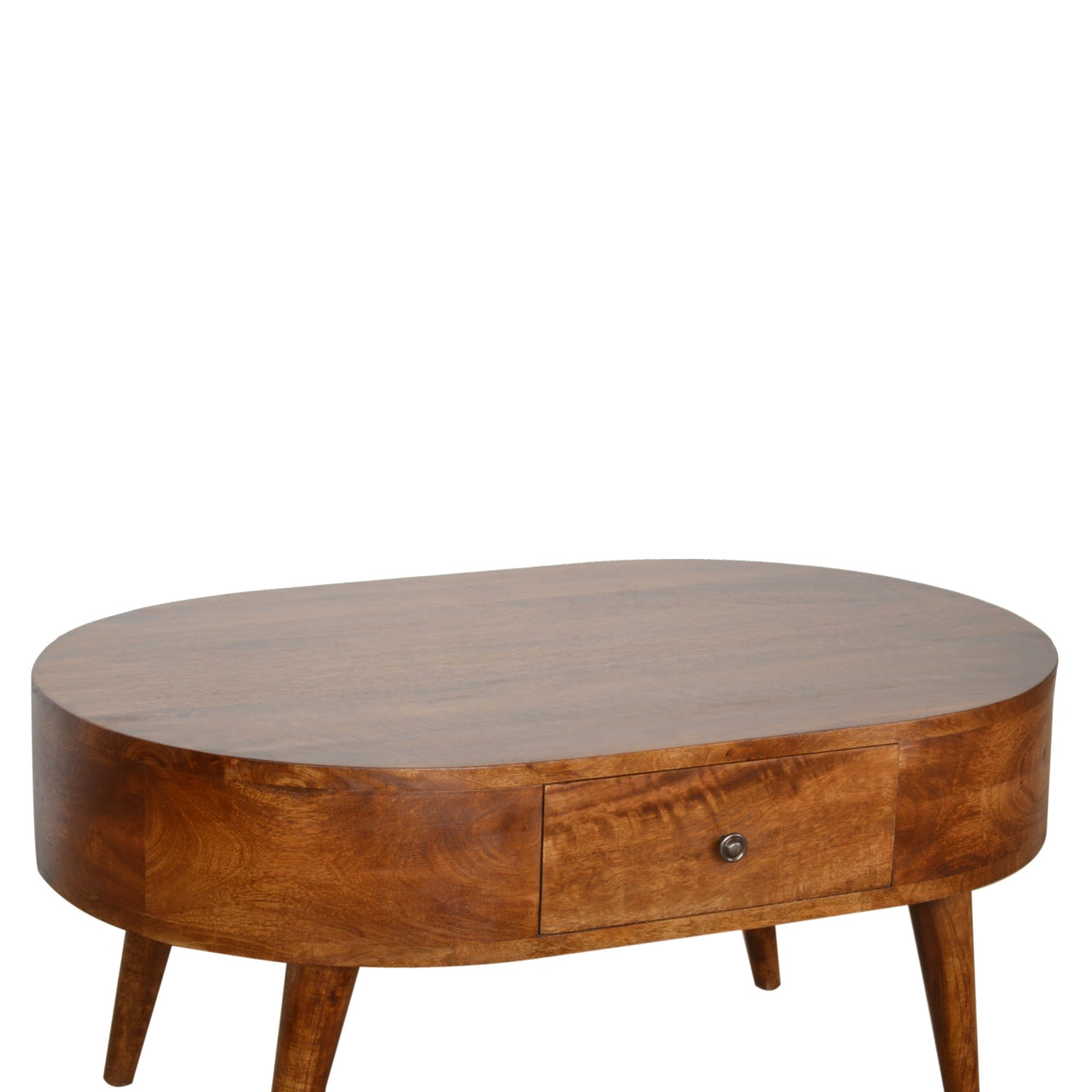 Chestnut Coffee Table Rounded