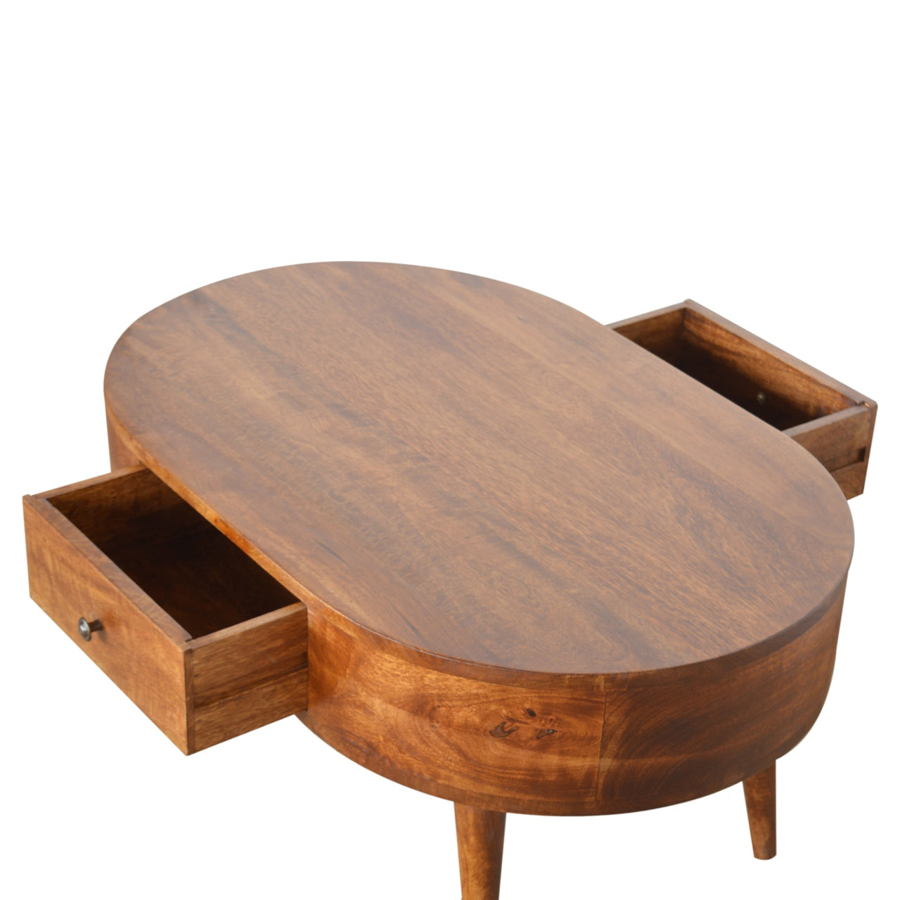 Chestnut Coffee Table Rounded
