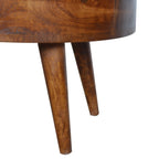 Chestnut Coffee Table Rounded