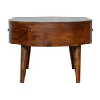 Chestnut Coffee Table Rounded